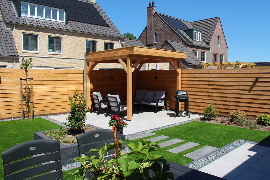 Tuinaanleg in nieuwbouw Haarzicht